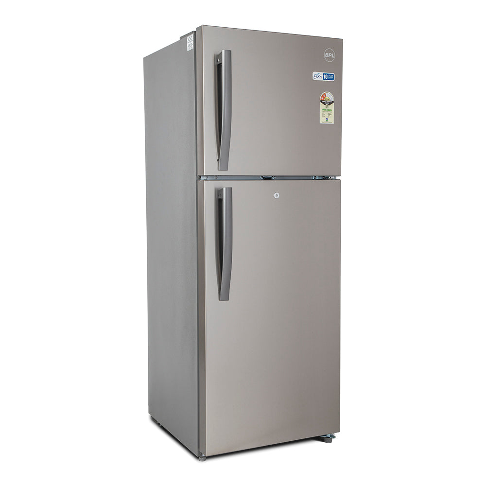BPL 340 litres Frost Free Double Door Refrigerator with DC Inverter Technology, Stainless Steel (OPEN BOX) BPL 340 litres Frost Free Double Door Refrigerator with DC Inverter Technology, Stainless Steel (OPEN BOX)